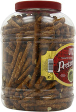 Load image into Gallery viewer, Crunchy Pretzel Sticks with Zero Cholesterol – 55 oz. Barrel –Thicker 4inch