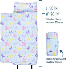 Load image into Gallery viewer, Wildkin Original Nap Mat with Pillow for Toddler Boys and Girls