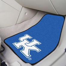 Load image into Gallery viewer, NCAA 2 Piece Novelty Car Mats NCAA Team: Kentucky
