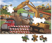 Load image into Gallery viewer, Melissa &amp; Doug Building Site Floor Puzzle - 48 Pieces