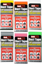Load image into Gallery viewer, RediTape Travel Size Duct Tape 3-Pack