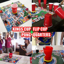 Load image into Gallery viewer, Board Game: Combines Old-School + New School Drinking Games &amp; Adult Games with Beer Pong, flip Cup, Kings Cup Card Game &amp; The Best Adult Party Games