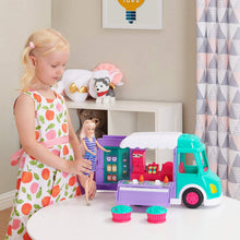 Load image into Gallery viewer, Kidconnect Food Truck Play Set with Fashion Doll, Lights and Sounds