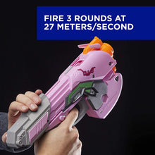 Load image into Gallery viewer, NERF Overwatch D.Va Rival Blaster with 3 Overwatch Rival Rounds