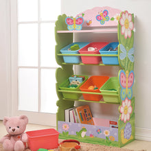 Load image into Gallery viewer, Fantasy Fields - Toy Furniture -Magic Garden Toy Organizer with Combo Bins
