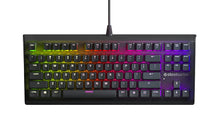 Load image into Gallery viewer, SteelSeries RGB Gaming Keyboard - Tactile &amp; Silent - RGB LED Backlit Keys - Splash Resistant - Media Controls