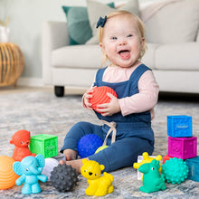 Load image into Gallery viewer, Infantino Sensory Balls Blocks &amp; Buddies