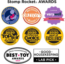 Load image into Gallery viewer, Stomp Rocket The Original Jr. Glow Rocket and Rocket Refill Pack, 7 Rockets and Toy Rocket Launcher - Outdoor Rocket Toy Gift for Boys and Girls Ages 3 Years and Up