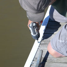 Load image into Gallery viewer, Dimex EasyFlex Plastic P-Profile Dock Edging, 16-Feet, Black (5000B-16C)