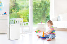 Load image into Gallery viewer, GermGuardian AC5900WCA 3-in-1 Large Room Air Purifier, HEPA Filter, UVC Sanitizer, Up to 338 sq. ft, Home Air Cleaner Traps Allergens for Smoke, Odors, Dust, Germs, Smokers,3 Yr Warranty Germ Guardian