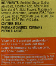 Load image into Gallery viewer, Spring Valley - Vitamin C Multiple Fruit Flavors 500 mg, 200 Chewable Tablets