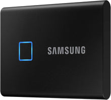 Load image into Gallery viewer, Samsung T7 Touch Portable SSD - 500GB - USB 3.2 (MU-PC500K/WW)