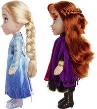 Load image into Gallery viewer, Disney Frozen 2 Princess Anna and Elsa Singing Sisters Interactive Feature Dolls Set| Includes Both Dolls| Approximately 14 Inches Tall| Ages 3 Years &amp; Up