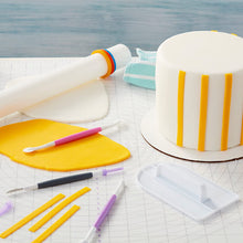 Load image into Gallery viewer, Wilton Fondant Gum Paste Rolling Pin with Rings