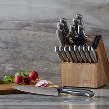 Load image into Gallery viewer, Chicago Cutlery Insignia Guided Grip 18-Piece knife set with block