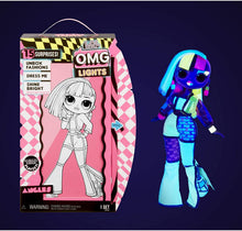 Load image into Gallery viewer, L.O.L. Surprise! O.M.G. Lights Angles Fashion Doll with 15 Surprises