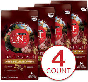 Purina ONE SmartBlend True Instinct Natural Adult Dry Dog Food & Dog Treats