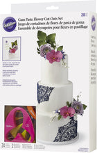 Load image into Gallery viewer, Wilton Gum Paste Outs Piece 28 PC GP FLOWERS CUT OUT SET