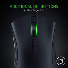 Load image into Gallery viewer, Razer DeathAdder Elite Gaming Mouse - [16,000 DPI Optical Sensor][Chroma RGB Lighting][7 Programmable Buttons][Mechanical Switches][Rubber Side Grips]