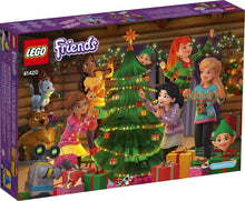 Load image into Gallery viewer, LEGO Friends Advent Calendar 41420, Kids Advent Calendar with Toys; Makes a Great Holiday Treat for Children who Love Toy Advent Calendars and buildable Figures, New 2020 (236 Pieces)