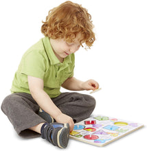Load image into Gallery viewer, Melissa and Doug Shapes Peg Puzzle