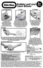 Load image into Gallery viewer, Imperial Toy Little Tikes Leaf &amp; Lawn Bubble Blower,Colors may Vary