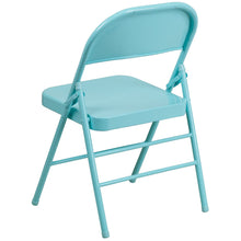 Load image into Gallery viewer, Flash Furniture Hercules Series Triple Braced and Double Hinged Metal Folding Chair