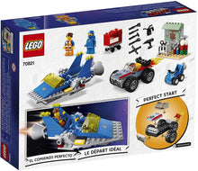 Load image into Gallery viewer, LEGO THE LEGO MOVIE 2 Emmet and Benny’s ‘Build and Fix’ Workshop; 70821 Action Car and Spaceship Play Transportation Building Kit for Kids (117 Pieces)