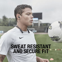 Load image into Gallery viewer, Skullcandy Method Bluetooth Wireless Sweat-Resistant Sport Earbuds with Microphone, Secure Around-The-Neck Collar, 9-Hour Rechargeable Battery, Perfect for Working Out, Black/Swirl