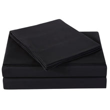 Load image into Gallery viewer, Truly Soft Sheet Sets for Everyday Use Black King Sheet