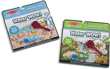 Load image into Gallery viewer, Melissa &amp; Doug Water Wow Deluxe Bundle: Around Town &amp; Around Animal Antics