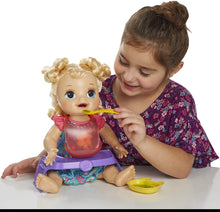 Load image into Gallery viewer, Baby Alive Happy Hungry Baby Blond Curly Hair Doll
