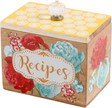 Load image into Gallery viewer, The Pioneer Woman Blossom Jubilee 6.2-Inch Recipe Box