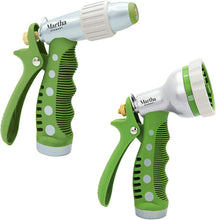 Load image into Gallery viewer, Martha Stewart MTS-S2M-A7 Heavy-Duty Easy-Grip Metal Nozzles Kit, Set of 2, Gardening