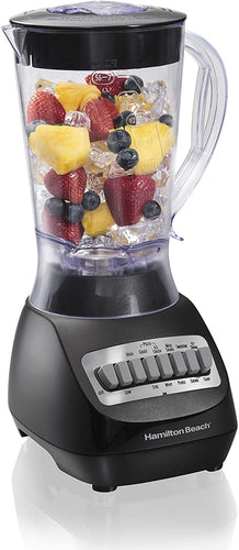 Hamilton Beach 56 Ounce 650W 10 Speed & Pulse Countertop Smoothie Blender, Black