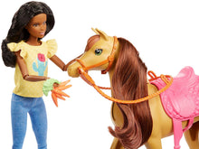 Load image into Gallery viewer, Mattel Barbie Playset with Barbie and Chelsea Dolls, 2 Horses and 15+ Accessories