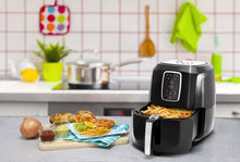 Load image into Gallery viewer, Maxi-Matic Personal Compact Space Saving Electric Hot Air Fryer Oil-Less Healthy Cooker, Timer &amp; Temperature Controls, PFOA/PTFE Free, 700-Watts with Recipes