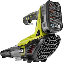 Load image into Gallery viewer, RYOBI P21801-HDG ONE+ 100 MPH 280 CFM 18-Volt Lithium-Ion Cordless Jet Fan Leaf Blower and Hedge Trimmer with 4 Ah Battery and Charger