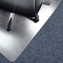 Load image into Gallery viewer, Floortex FC1175120EV 30-Inch-by-47-Inch PVC Rectangular Cleartex Advantagemat Chair Mats for Low Pile Carpets, Clear