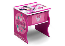 Load image into Gallery viewer, Delta Children Side Table with Storage, Disney Minnie Mouse