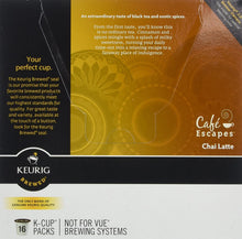 Load image into Gallery viewer, M.BLOCK &amp; SONS 00805 16 Count Chai Latte K-Cup, White