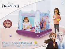 Load image into Gallery viewer, Disney Frozen Frozen 2 Ball Pit Playland, 1 Inflatable &amp; 20 Soft-Flex Balls