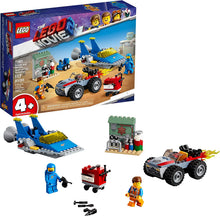 Load image into Gallery viewer, LEGO THE LEGO MOVIE 2 Emmet and Benny’s ‘Build and Fix’ Workshop; 70821 Action Car and Spaceship Play Transportation Building Kit for Kids (117 Pieces)