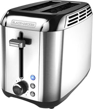 Load image into Gallery viewer, Black+Decker TR3500SD Bread toaster, Stainless Steel