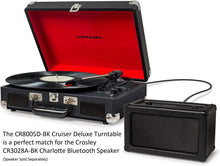 Load image into Gallery viewer, Crosley Cruiser Deluxe Vintage 3-Speed Bluetooth Suitcase Turntable