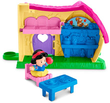 Load image into Gallery viewer, Fisher-Price Little People Disney Princess, Snow White&#39;s Kindness Cottage Playset