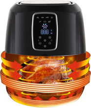 Load image into Gallery viewer, Emerald Electric Air Fryer with LED Touch Display- 5.2L Capacity (1804)