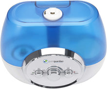 Load image into Gallery viewer, Pure Guardian H1510 Ultrasonic Warm and Cool Mist Humidifier, 100 Hrs. Run Time, 1.5 Gal. Tank Capacity, 630 Sq. Ft. Coverage, Large Rooms, Quiet, Filter Free, Treated Tank Resists Mold