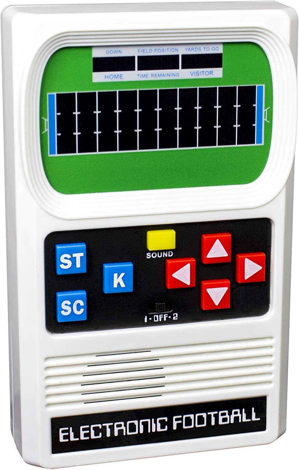 Basic Fun Classic, Retro Handheld Football Electronic Game, One Size Fits All