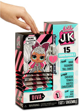 Load image into Gallery viewer, L.O.L. Surprise! JK Diva Mini Fashion Doll with 15 Surprises